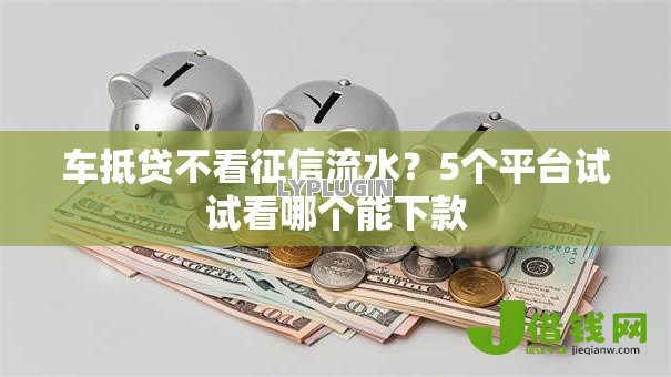 车抵贷不看征信流水？5个平台试试看哪个能下款