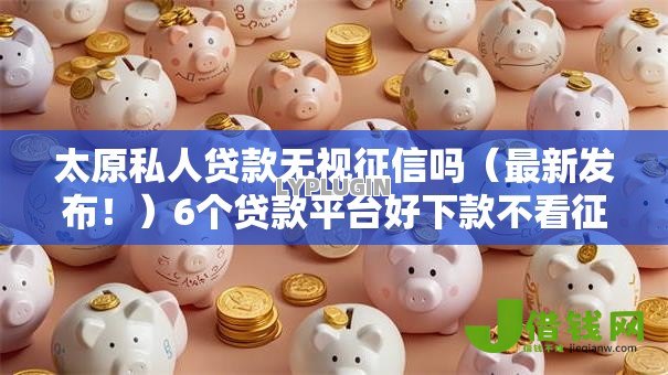 太原私人贷款无视征信吗（最新发布！）6个贷款平台好下款不看征信