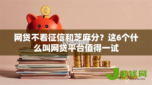 网贷不看征信和芝麻分？这6个什么叫网贷平台值得一试