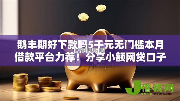 鹅丰期好下款吗5千元无门槛本月借款平台力荐！分享小额网贷口子5千元无门槛借款