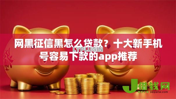 网黑征信黑怎么贷款？十大新手机号容易下款的app推荐