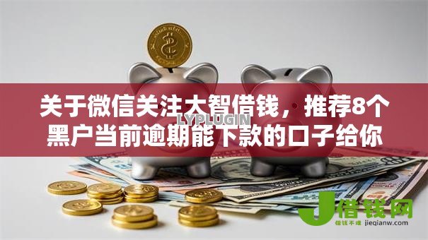 关于微信关注大智借钱，推荐8个黑户当前逾期能下款的口子给你