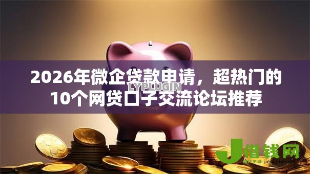 2026年微企贷款申请，超热门的10个网贷口子交流论坛推荐