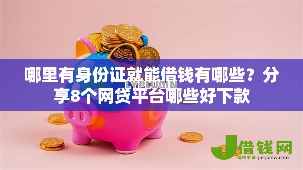 哪里有身份证就能借钱有哪些？分享8个网贷平台哪些好下款