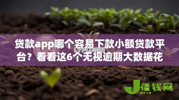 贷款app哪个容易下款小额贷款平台？看看这6个无视逾期大数据花户黑户软件怎么样