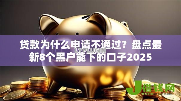贷款为什么申请不通过？盘点最新8个黑户能下的口子2025