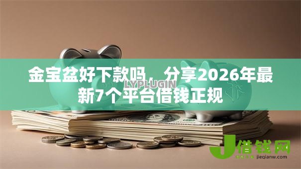 金宝盆好下款吗，分享2026年最新7个平台借钱正规