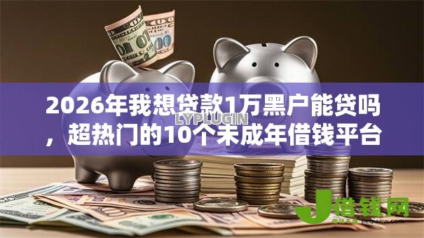 2026年我想贷款1万黑户能贷吗，超热门的10个未成年借钱平台推荐