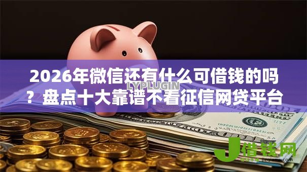2026年微信还有什么可借钱的吗？盘点十大靠谱不看征信网贷平台哪些好下款