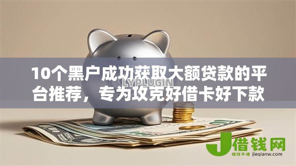 10个黑户成功获取大额贷款的平台推荐，专为攻克好借卡好下款吗难题