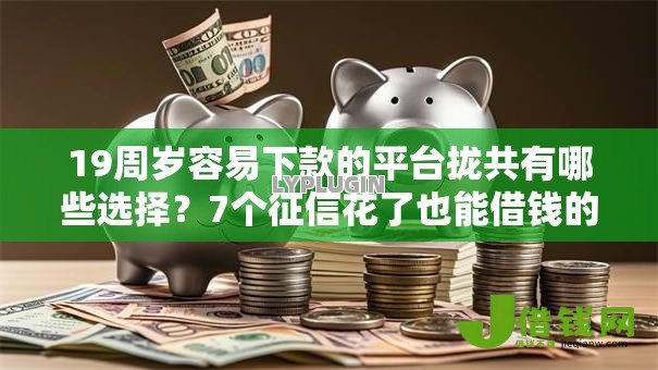 19周岁容易下款的平台拢共有哪些选择？7个征信花了也能借钱的正规平台详解