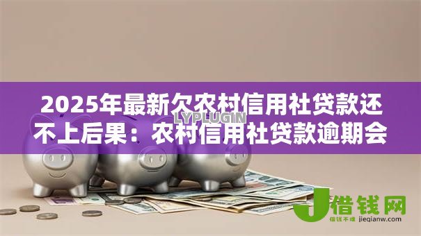 2025年最新欠农村信用社贷款还不上后果：农村信用社贷款逾期会有什么影响