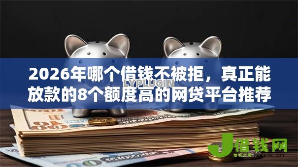 2026年哪个借钱不被拒，真正能放款的8个额度高的网贷平台推荐