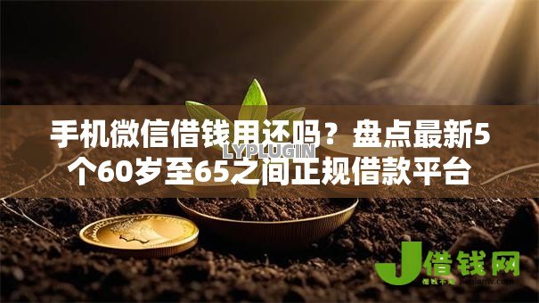 手机微信借钱用还吗？盘点最新5个60岁至65之间正规借款平台