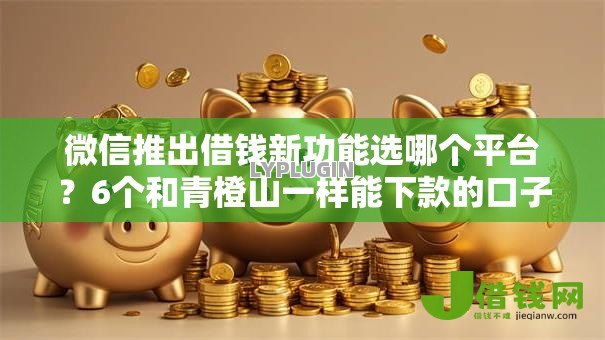 微信推出借钱新功能选哪个平台？6个和青橙山一样能下款的口子推荐