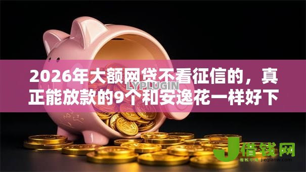 2026年大额网贷不看征信的,真正能放款的9个和安逸花一样好下款的平台推荐 2026年大额网贷不看征信的,真正能放款的9个和安逸花一样好下款的平台推荐