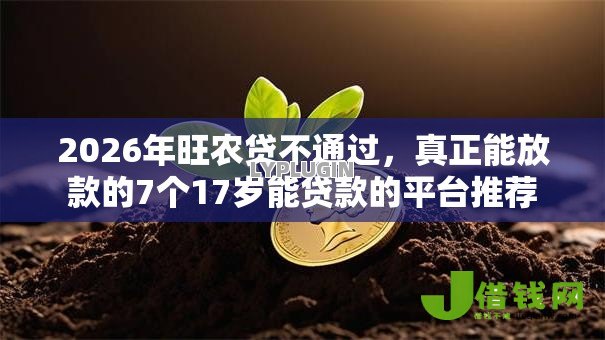 2026年旺农贷不通过,真正能放款的7个17岁能贷款的平台推荐 2026年旺农贷不通过,真正能放款的7个17岁能贷款的平台推荐