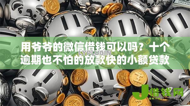 用爷爷的微信借钱可以吗？十个逾期也不怕的放款快的小额贷款平台