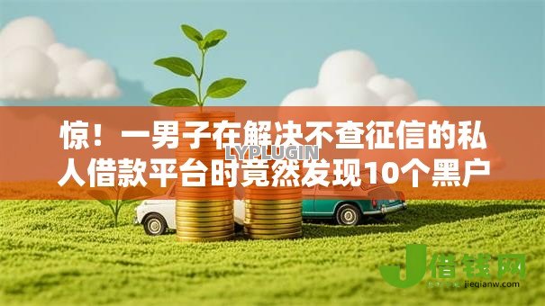 惊！一男子在解决不查征信的私人借款平台时竟然发现10个黑户贷款口子秒下的，事后分享了出来