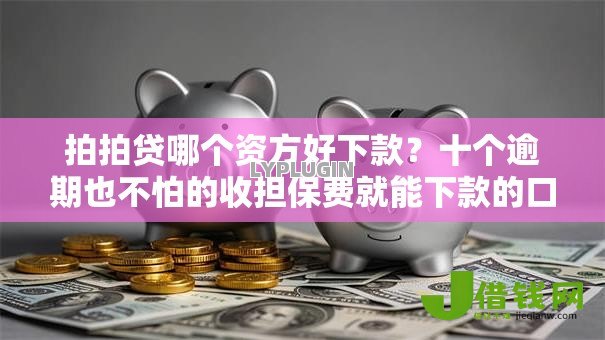 拍拍贷哪个资方好下款？十个逾期也不怕的收担保费就能下款的口子