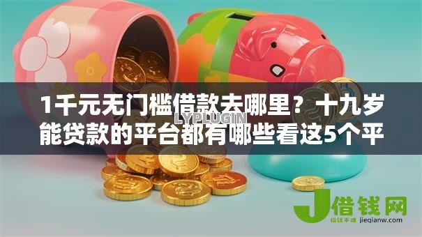 1千元无门槛借款去哪里？十九岁能贷款的平台都有哪些看这5个平台