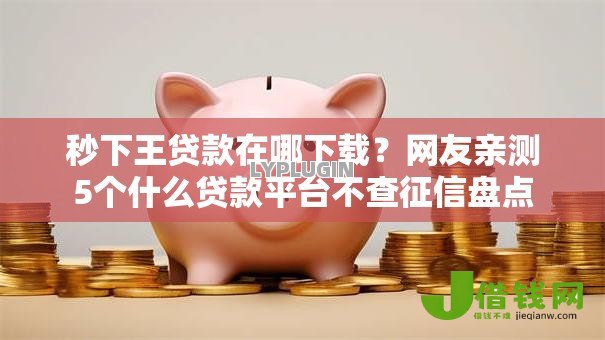 秒下王贷款在哪下载？网友亲测5个什么贷款平台不查征信盘点