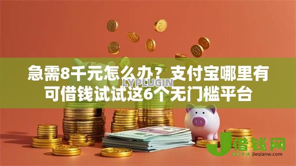 急需8千元怎么办？支付宝哪里有可借钱试试这6个无门槛平台