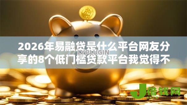 2026年易融贷是什么平台网友分享的8个低门槛贷款平台我觉得不错！