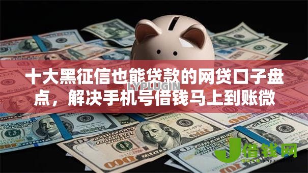 十大黑征信也能贷款的网贷口子盘点,解决手机号借钱马上到账微信的问题 十大黑征信也能贷款的网贷口子盘点,解决手机号借钱马上到账微信的问题