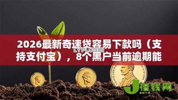 2026最新奇速贷容易下款吗（支持支付宝），8个黑户当前逾期能下款的口子无私分享