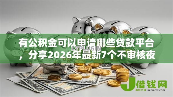 有公积金可以申请哪些贷款平台，分享2026年最新7个不审核夜间直接放款的网贷平台