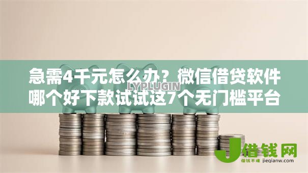 急需4千元怎么办?微信借贷软件哪个好下款试试这7个无门槛平台 急需4千元怎么办?微信借贷软件哪个好下款试试这7个无门槛平台