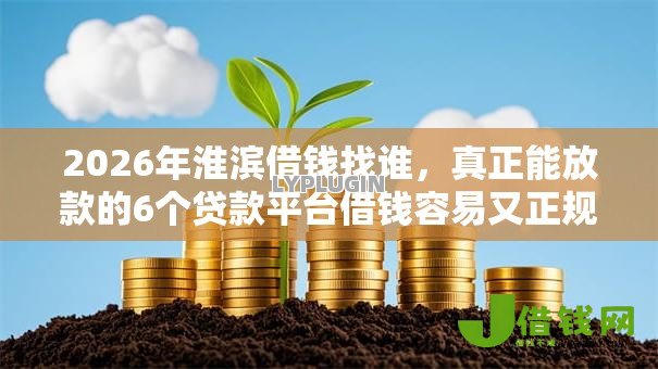 2026年淮滨借钱找谁,真正能放款的6个贷款平台借钱容易又正规推荐 2026年淮滨借钱找谁,真正能放款的6个贷款平台借钱容易又正规推荐