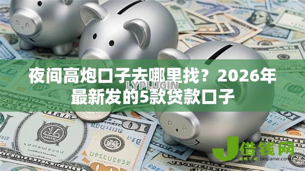 夜间高炮口子去哪里找？2026年最新发的5款贷款口子