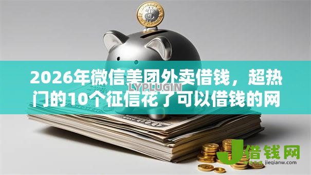 2026年微信美团外卖借钱，超热门的10个征信花了可以借钱的网贷口子推荐