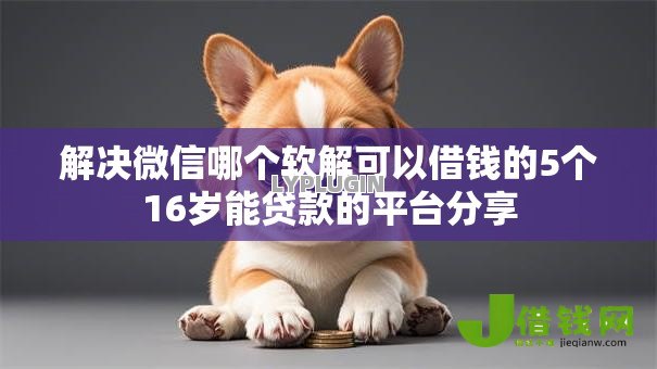 解决微信哪个软解可以借钱的5个16岁能贷款的平台分享 解决微信哪个软解可以借钱的5个16岁能贷款的平台分享