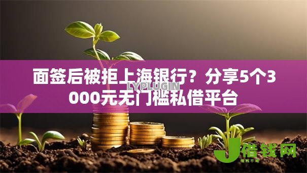 面签后被拒上海银行?分享5个3000元无门槛私借平台 面签后被拒上海银行?分享5个3000元无门槛私借平台
