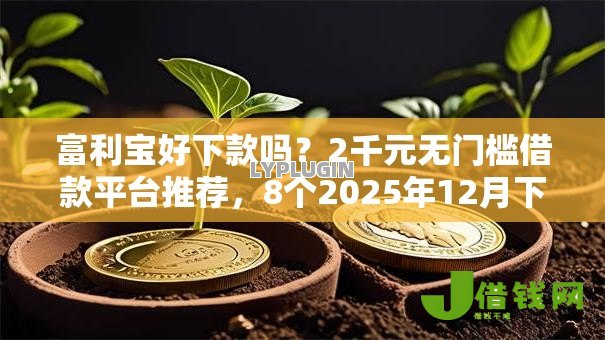 富利宝好下款吗？2千元无门槛借款平台推荐，8个2025年12月下款口子盘点