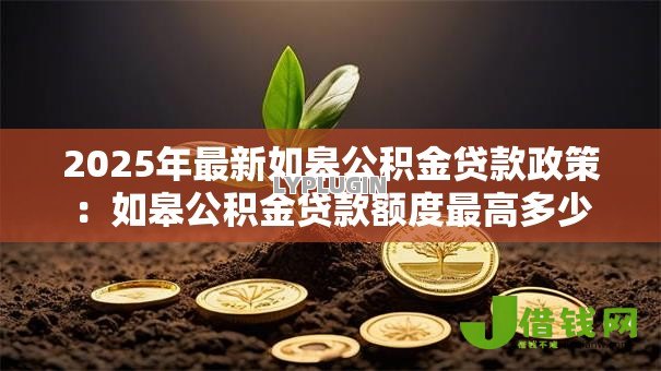 2025年最新如皋公积金贷款政策：如皋公积金贷款额度最高多少
