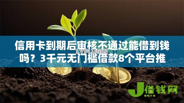 信用卡到期后审核不通过能借到钱吗?3千元无门槛借款8个平台推荐 信用卡到期后审核不通过能借到钱吗?3千元无门槛借款8个平台推荐