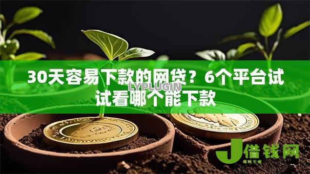 30天容易下款的网贷？6个平台试试看哪个能下款