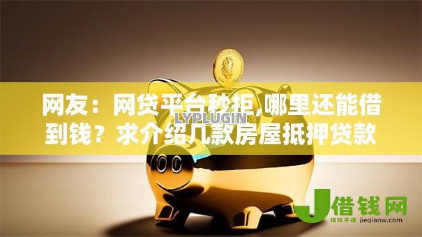 网友:网贷平台秒拒,哪里还能借到钱?求介绍几款房屋抵押贷款平台 网友:网贷平台秒拒,哪里还能借到钱?求介绍几款房屋抵押贷款平台