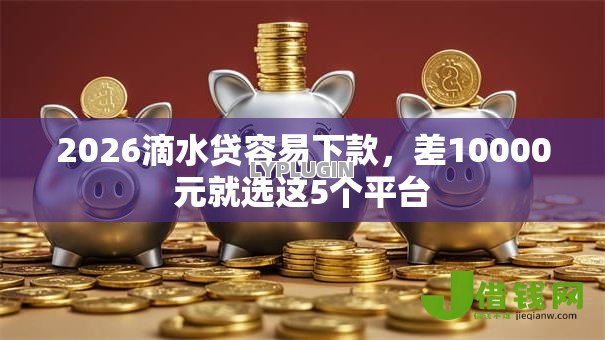 2026滴水贷容易下款，差10000元就选这5个平台
