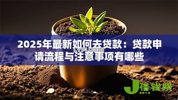 2025年最新如何去贷款：贷款申请流程与注意事项有哪些