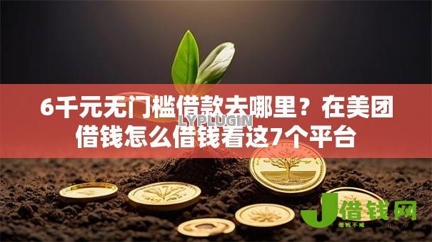 6千元无门槛借款去哪里？在美团借钱怎么借钱看这7个平台