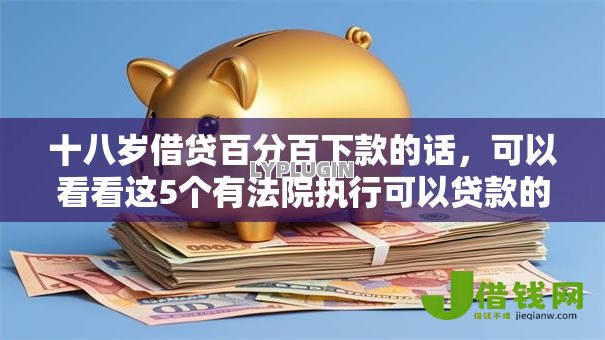 十八岁借贷百分百下款的话,可以看看这5个有法院执行可以贷款的口子 十八岁借贷百分百下款的话,可以看看这5个有法院执行可以贷款的口子