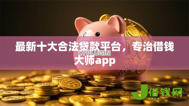 最新十大合法贷款平台，专治借钱大师app
