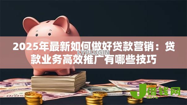 2025年最新如何做好贷款营销:贷款业务高效推广有哪些技巧 2025年最新如何做好贷款营销:贷款业务高效推广有哪些技巧