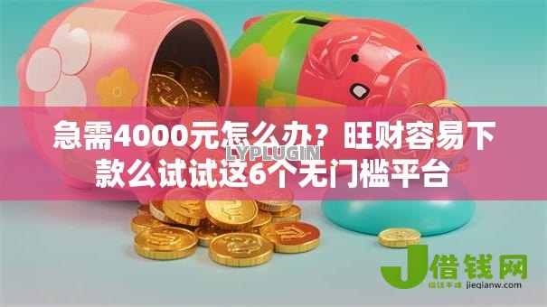 急需4000元怎么办?旺财容易下款么试试这6个无门槛平台 急需4000元怎么办?旺财容易下款么试试这6个无门槛平台