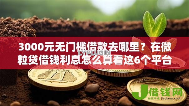 3000元无门槛借款去哪里?在微粒贷借钱利息怎么算看这6个平台 3000元无门槛借款去哪里?在微粒贷借钱利息怎么算看这6个平台